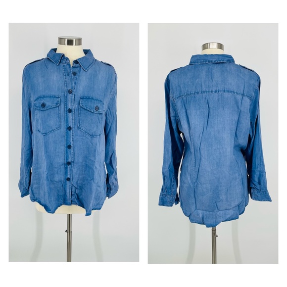 Rebel Wilson X Angels Tops - Rebel Wilson X Angels Soft Woven Army Shirt C110